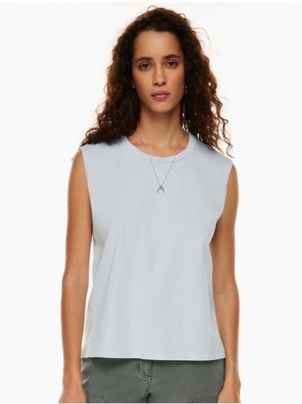 Wilfred Top S Modern Minimal Blue